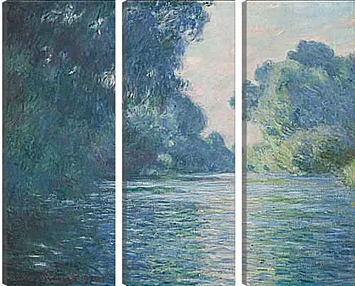 Модульная картина - Arm of the Seine near Giverny. Клод Моне