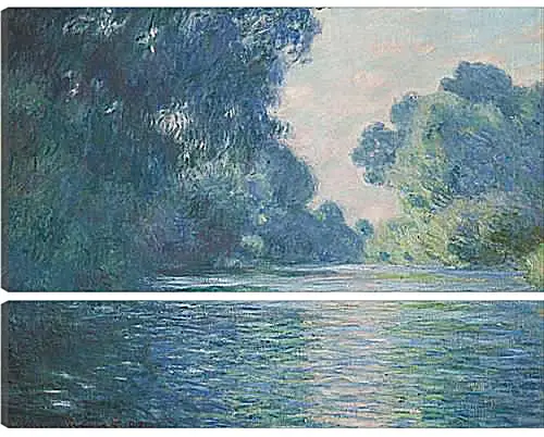 Модульная картина - Arm of the Seine near Giverny. Клод Моне