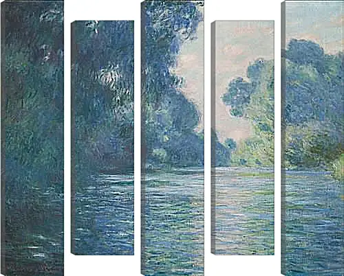 Модульная картина - Arm of the Seine near Giverny. Клод Моне