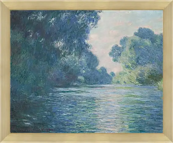 Картина в раме - Arm of the Seine near Giverny. Клод Моне