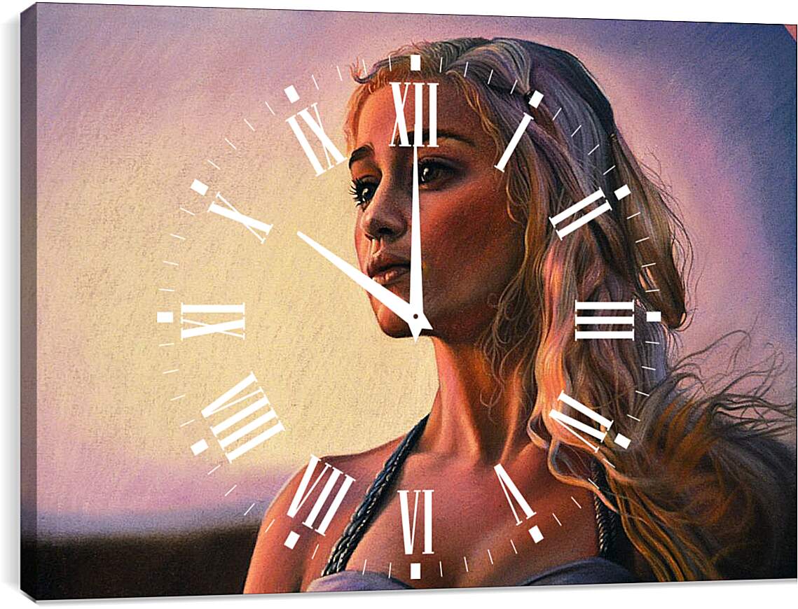 Часы картина - Дейeнерис