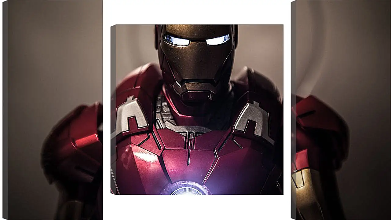 Модульная картина - Железный человек. Iron Man