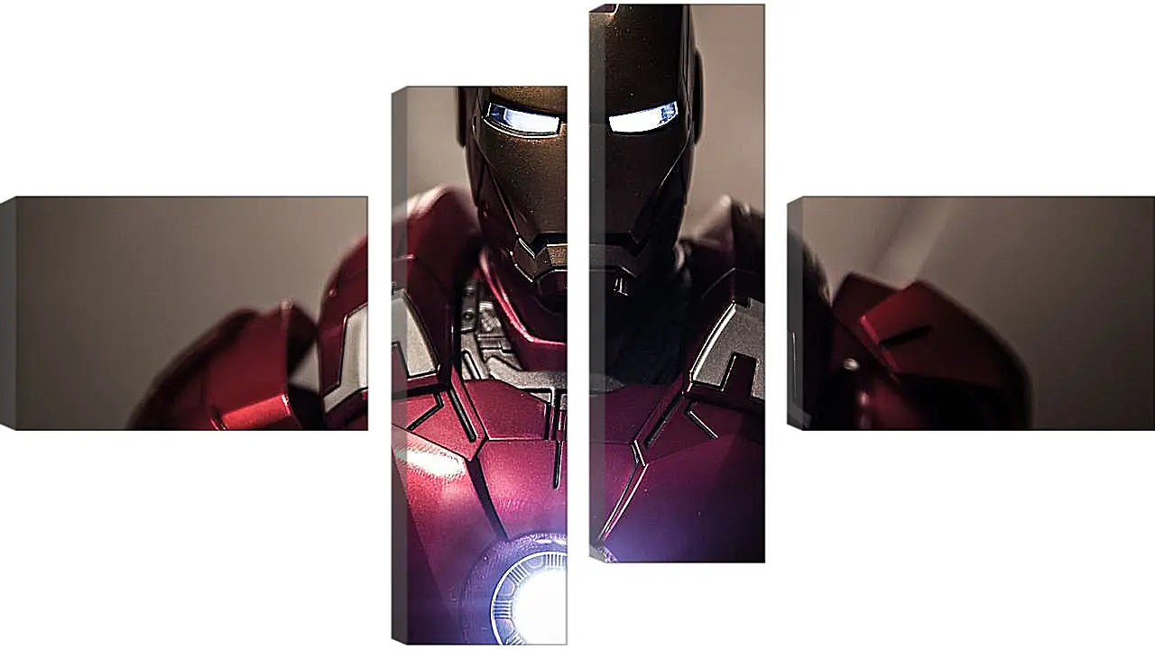 Модульная картина - Железный человек. Iron Man