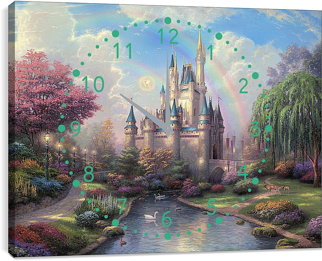 Часы картина - Сказочный мир