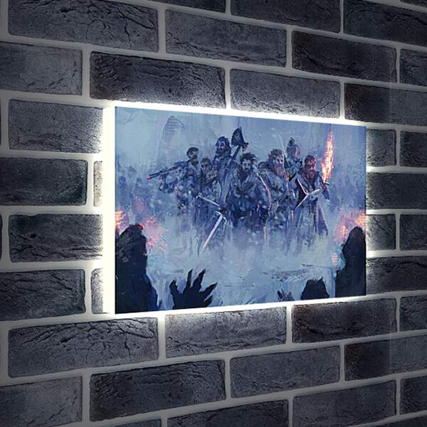 Лайтбокс световая панель - Игра престолов
