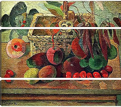 Модульная картина - Натюрморт. Поль Гоген