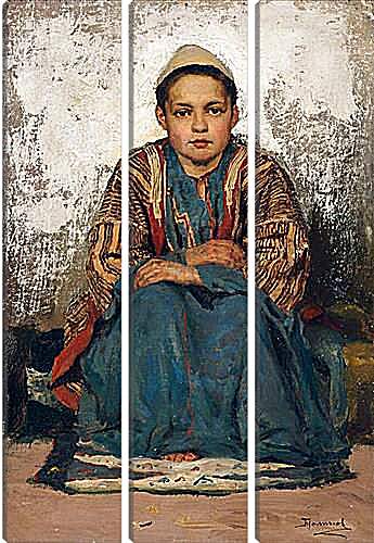 Модульная картина - Мальчик из Каира. Поленов Василий