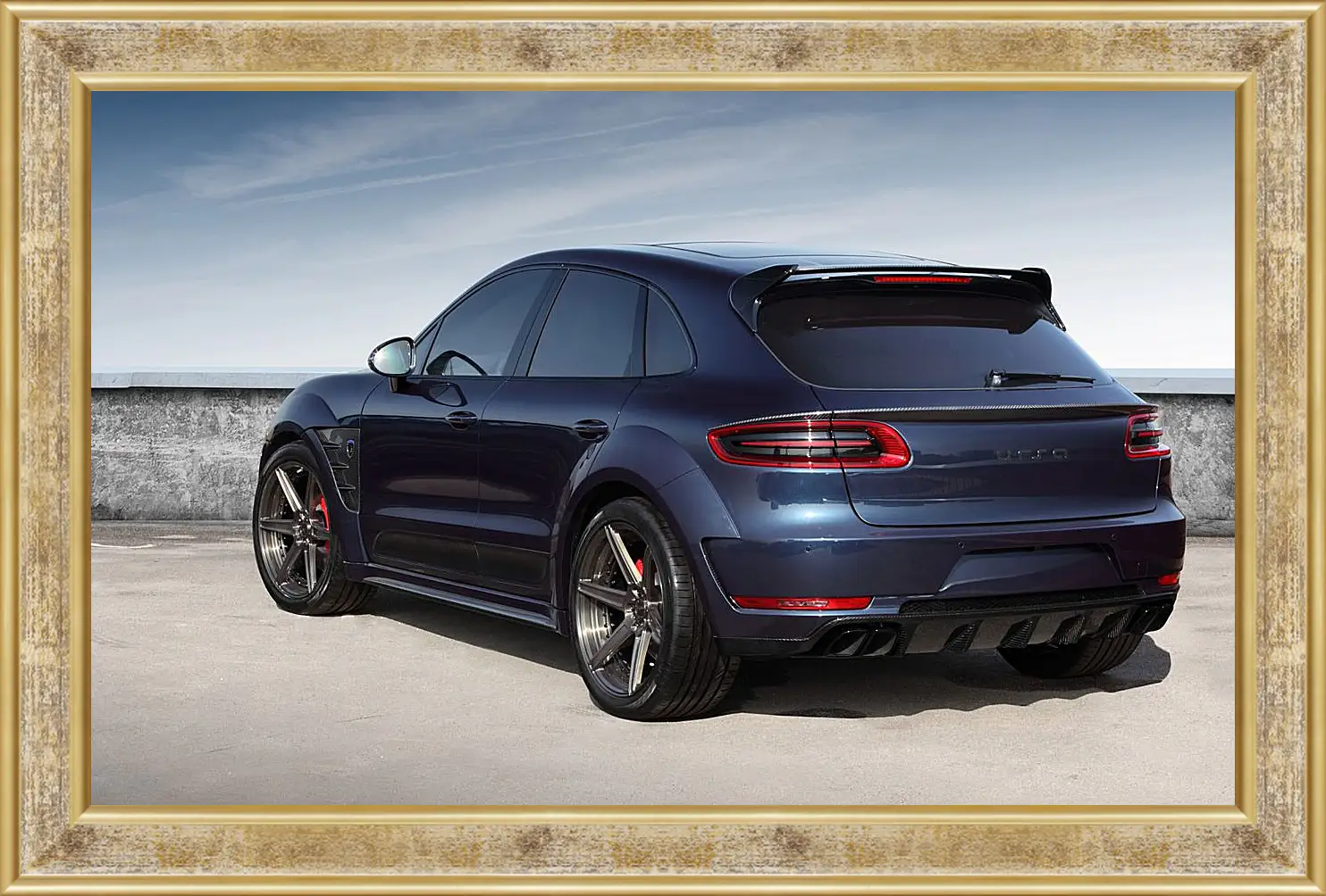 Картина в раме - Porsche Macan