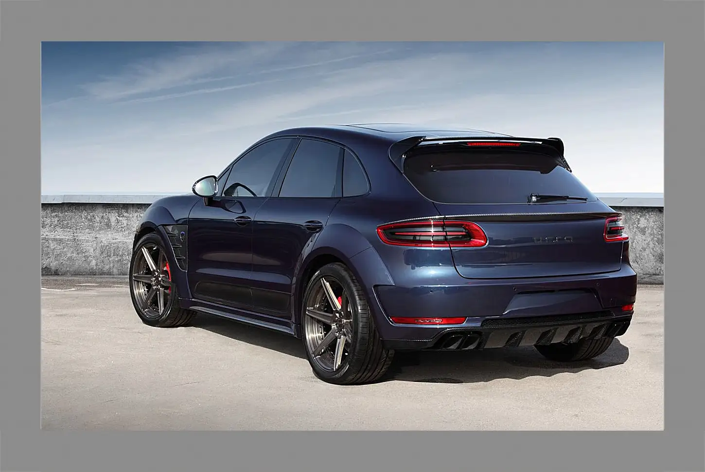 Картина в раме - Porsche Macan