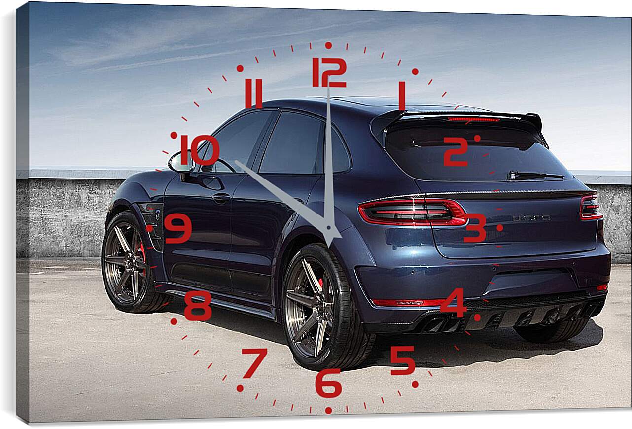 Часы картина - Porsche Macan