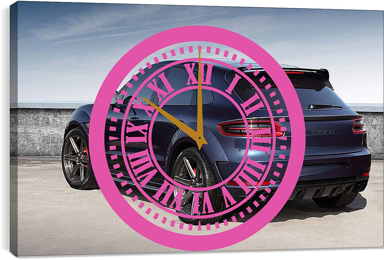 Часы картина - Porsche Macan