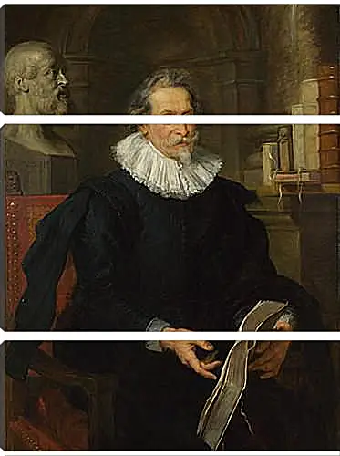 Модульная картина - Portrait of Ludovicus Nonnius. Питер Пауль Рубенс