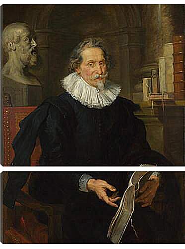 Модульная картина - Portrait of Ludovicus Nonnius. Питер Пауль Рубенс