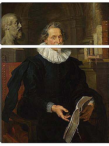 Модульная картина - Portrait of Ludovicus Nonnius. Питер Пауль Рубенс