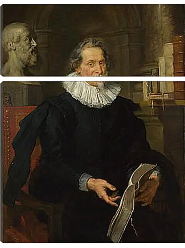 Модульная картина - Portrait of Ludovicus Nonnius. Питер Пауль Рубенс