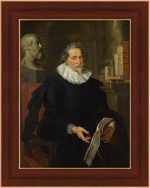 Картина в раме - Portrait of Ludovicus Nonnius. Питер Пауль Рубенс