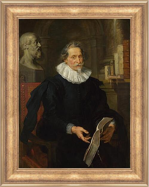 Картина в раме - Portrait of Ludovicus Nonnius. Питер Пауль Рубенс