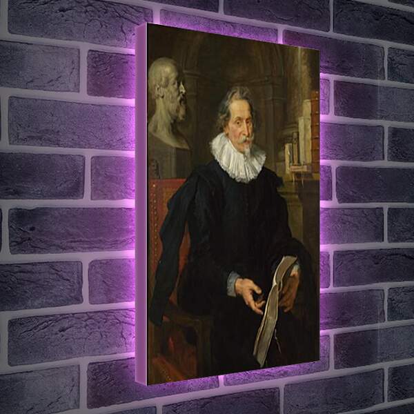 Лайтбокс световая панель - Portrait of Ludovicus Nonnius. Питер Пауль Рубенс