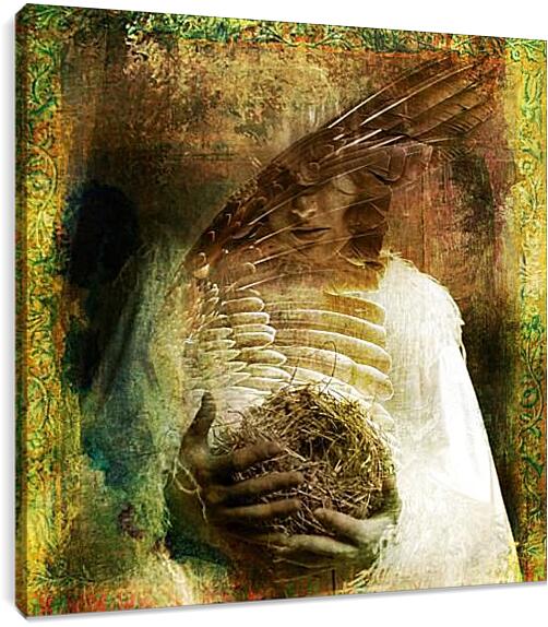 Постер и плакат - The Bird Madonna. Сальвадор Дали