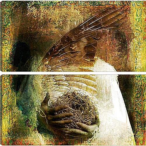 Модульная картина - The Bird Madonna. Сальвадор Дали