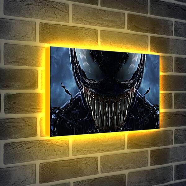 Лайтбокс световая панель - Веном. Venom