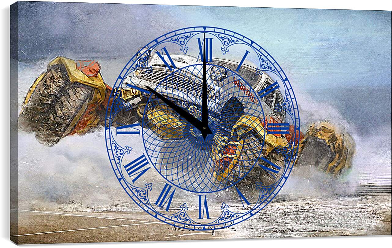 Часы картина - Москвич