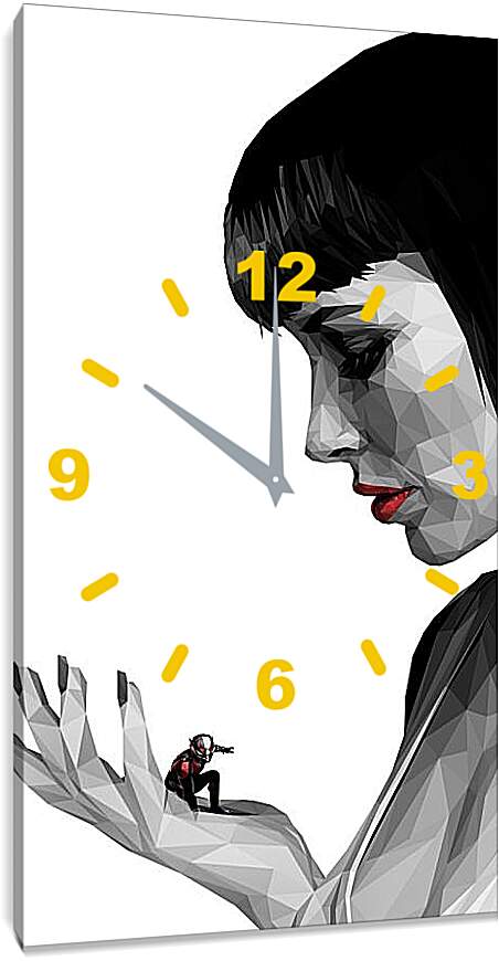 Часы картина - Человек Муравей