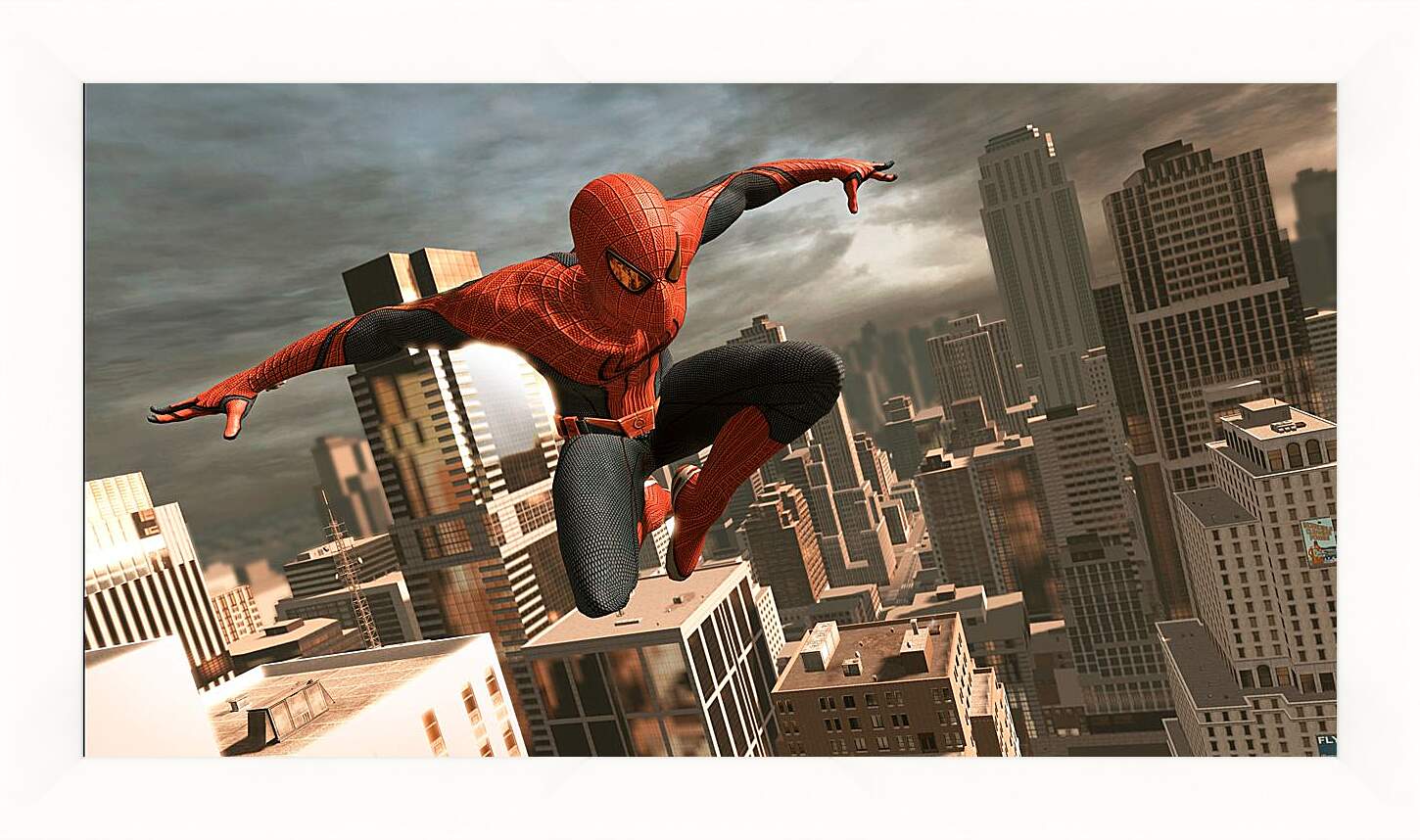 Картина в раме - Человек паук. Spider Man