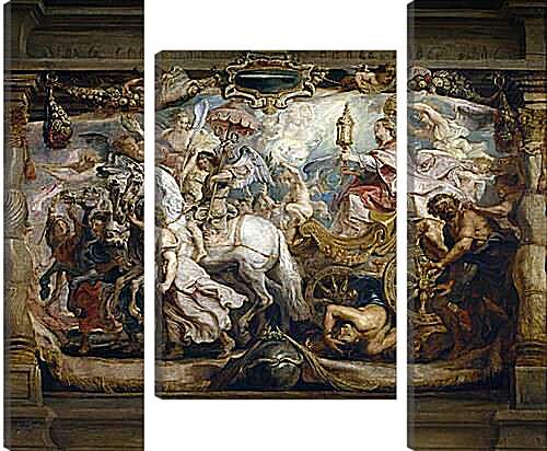 Модульная картина - Триумф Церкви. Питер Пауль Рубенс