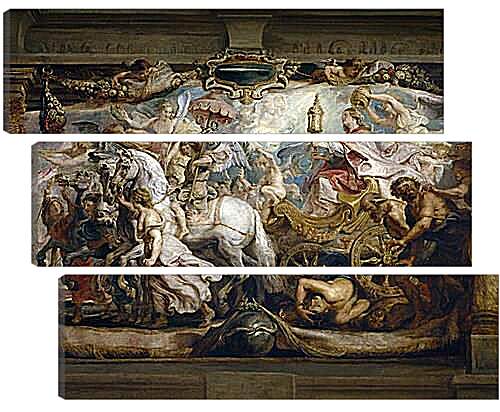 Модульная картина - Триумф Церкви. Питер Пауль Рубенс