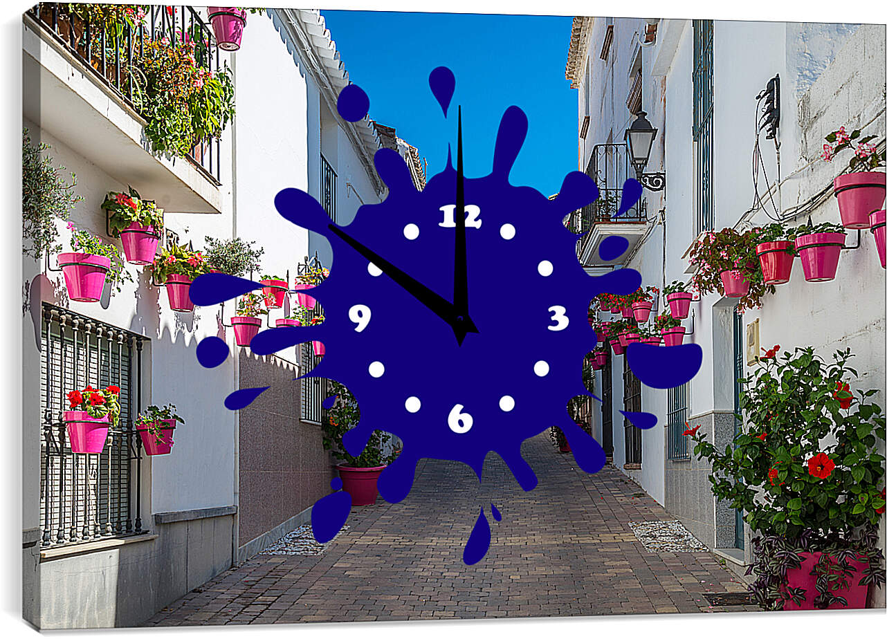 Часы картина - Эстепона, Андалусия, Испания