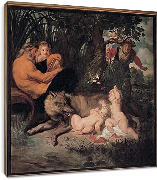 Постер и плакат - Romulus and Remus. Питер Пауль Рубенс