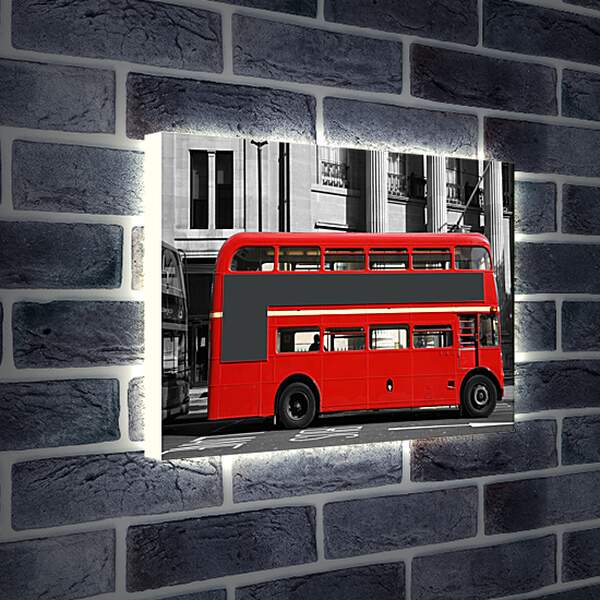 Лайтбокс световая панель - Лондонский автобус