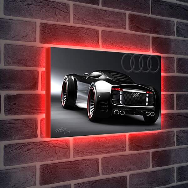 Лайтбокс световая панель - Audi R8