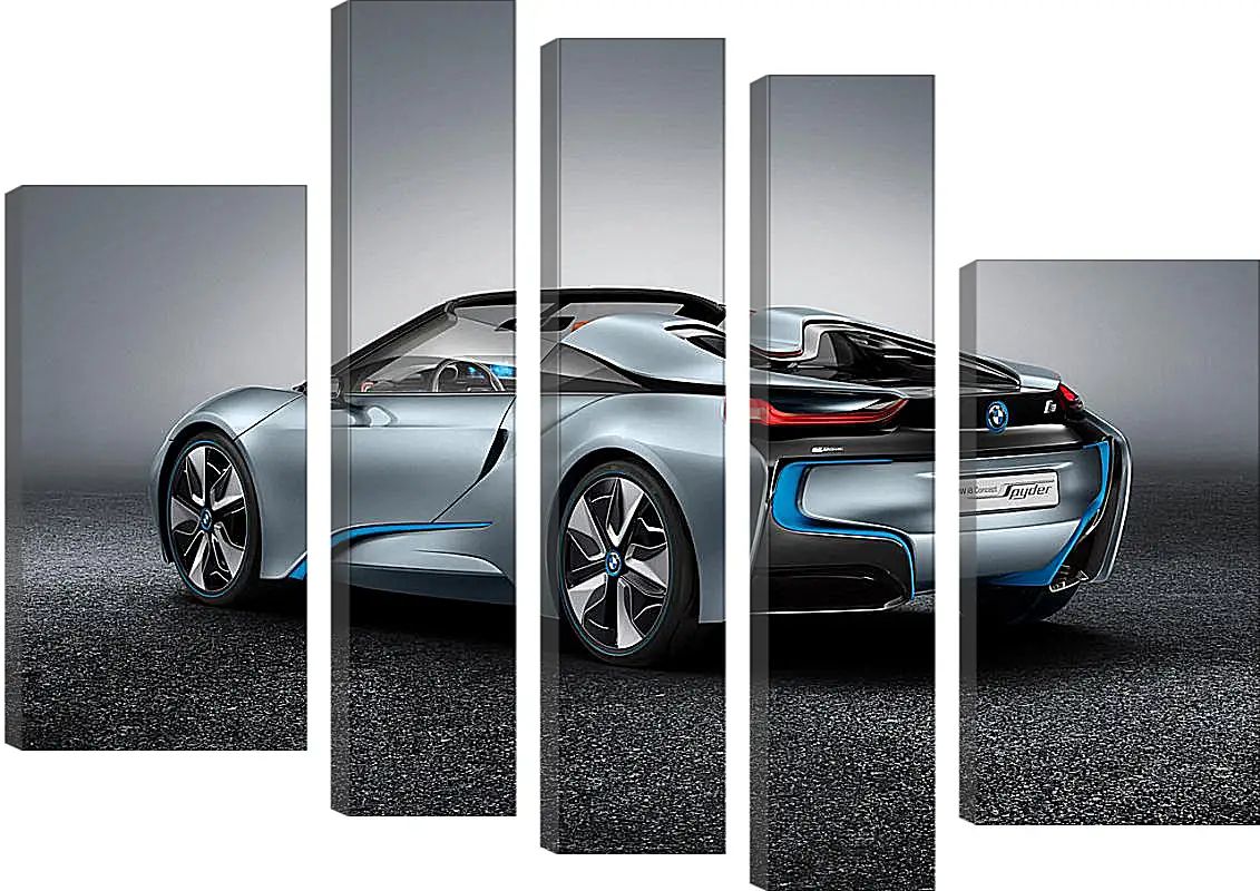 Модульная картина - BMW i8