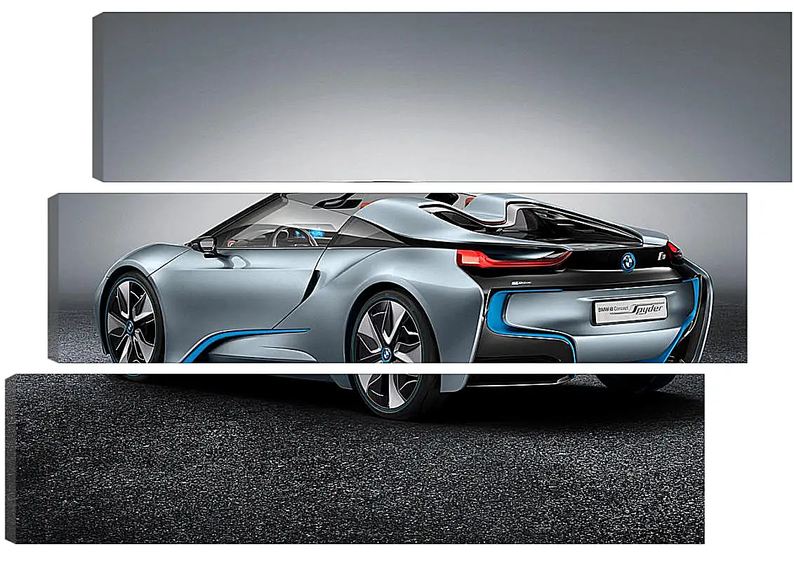 Модульная картина - BMW i8