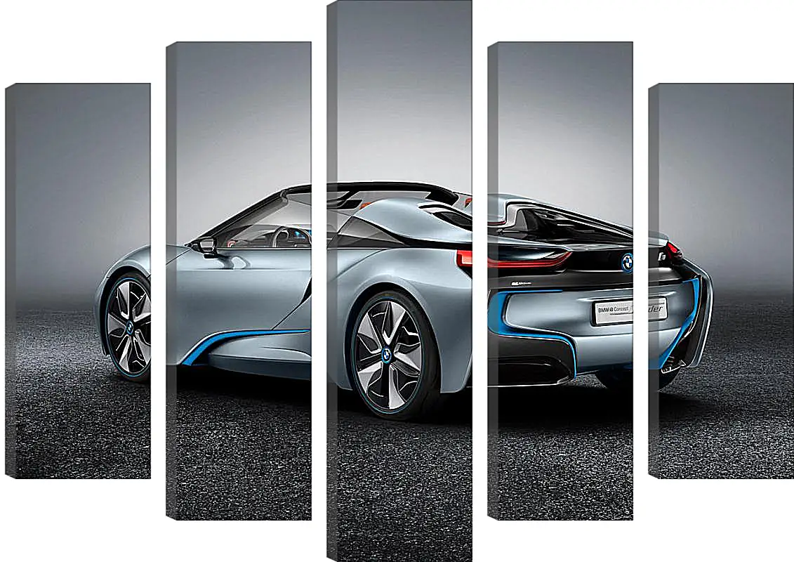 Модульная картина - BMW i8