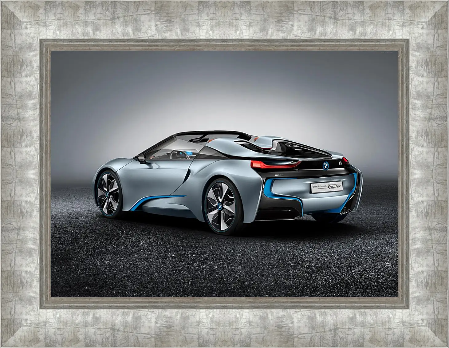 Картина в раме - BMW i8