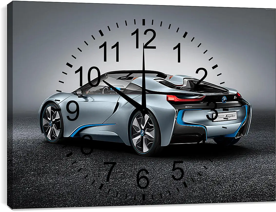 Часы картина - BMW i8