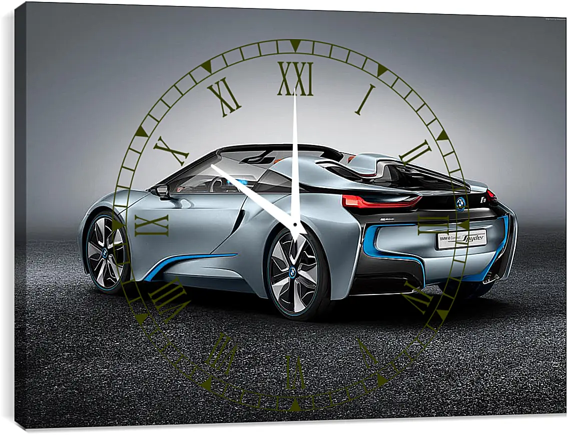 Часы картина - BMW i8