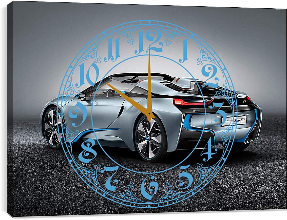 Часы картина - BMW i8