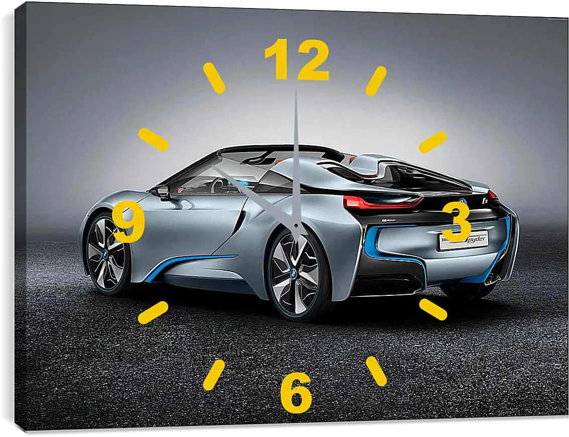 Часы картина - BMW i8