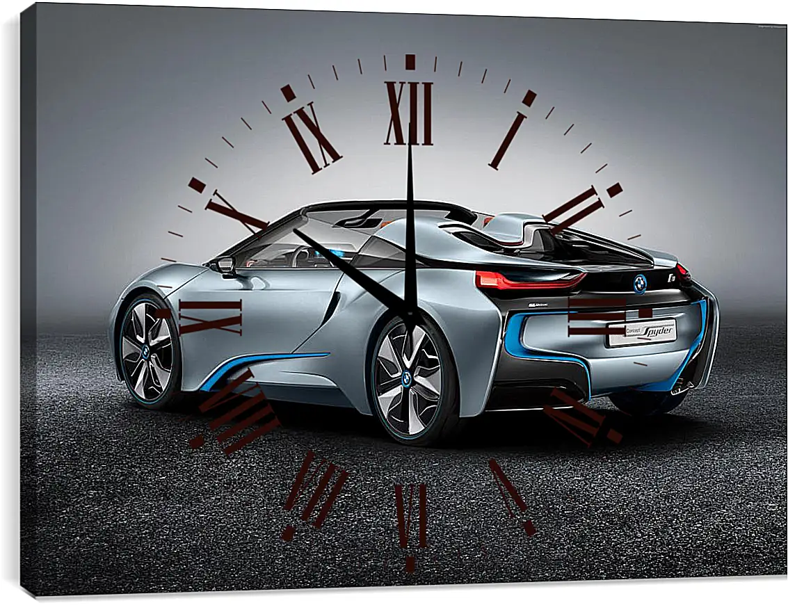 Часы картина - BMW i8