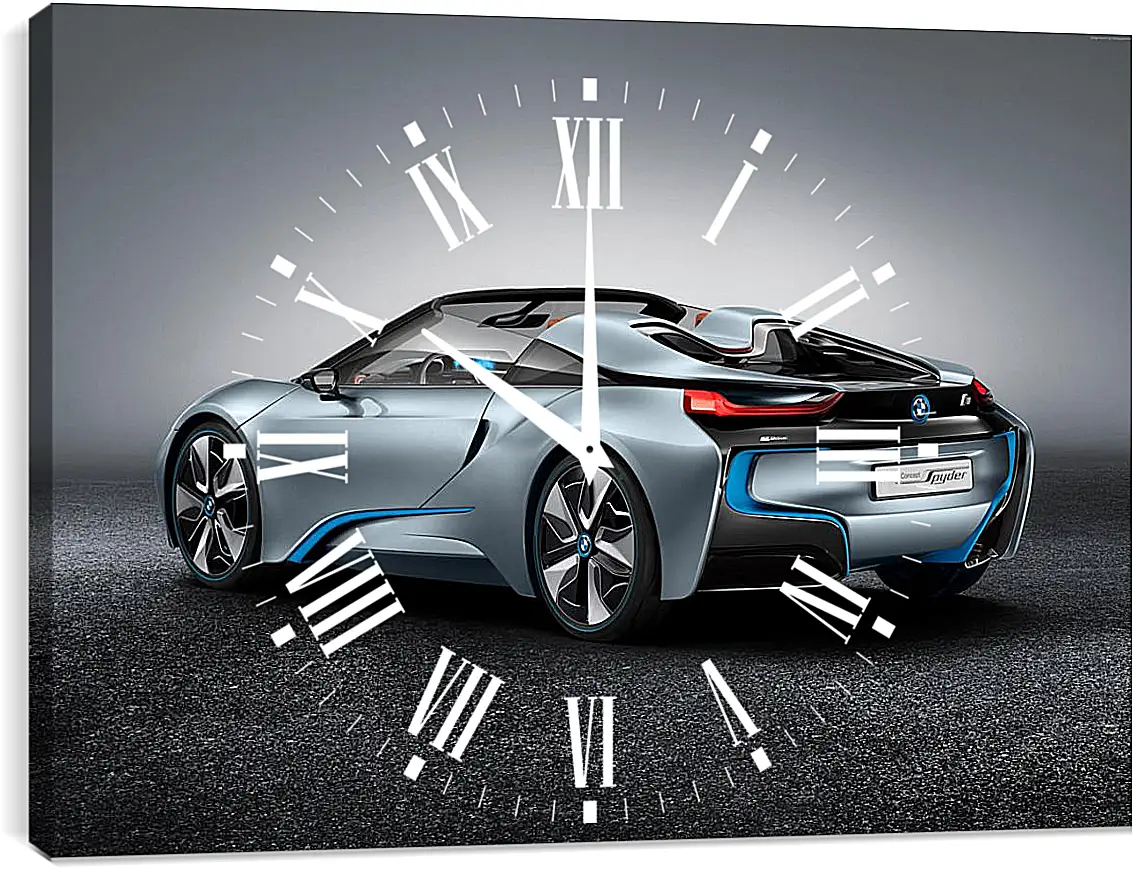 Часы картина - BMW i8