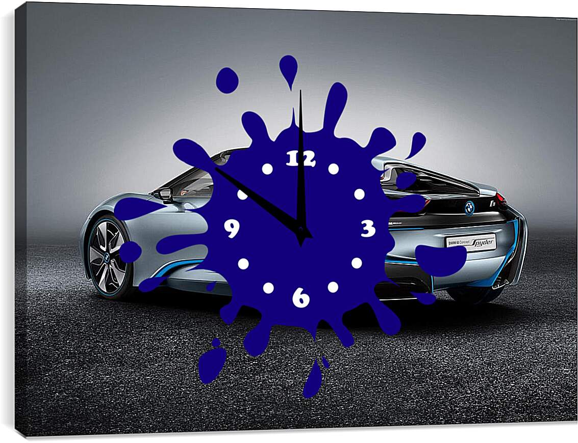 Часы картина - BMW i8