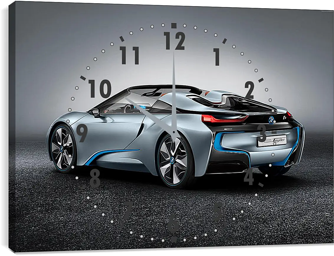 Часы картина - BMW i8