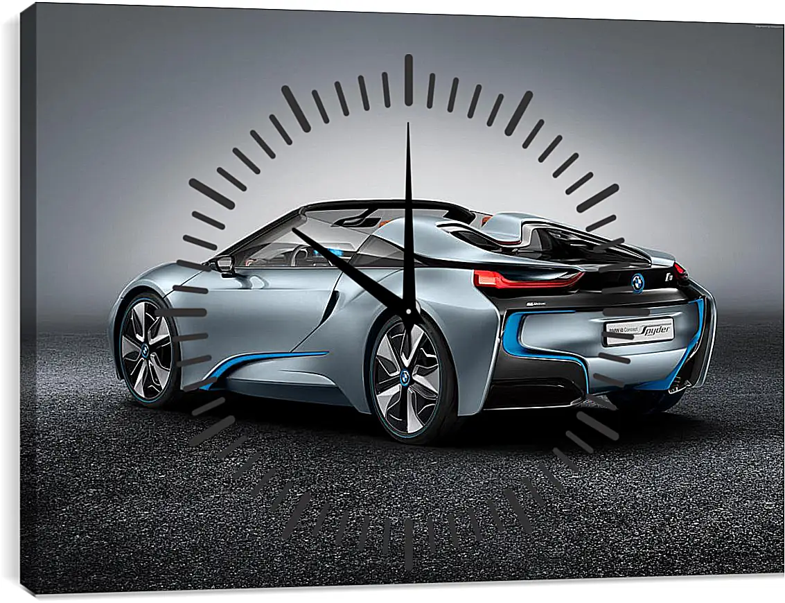 Часы картина - BMW i8