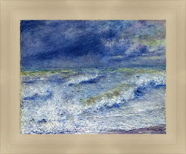 Картина в раме - Seascape. Пьер Огюст Ренуар