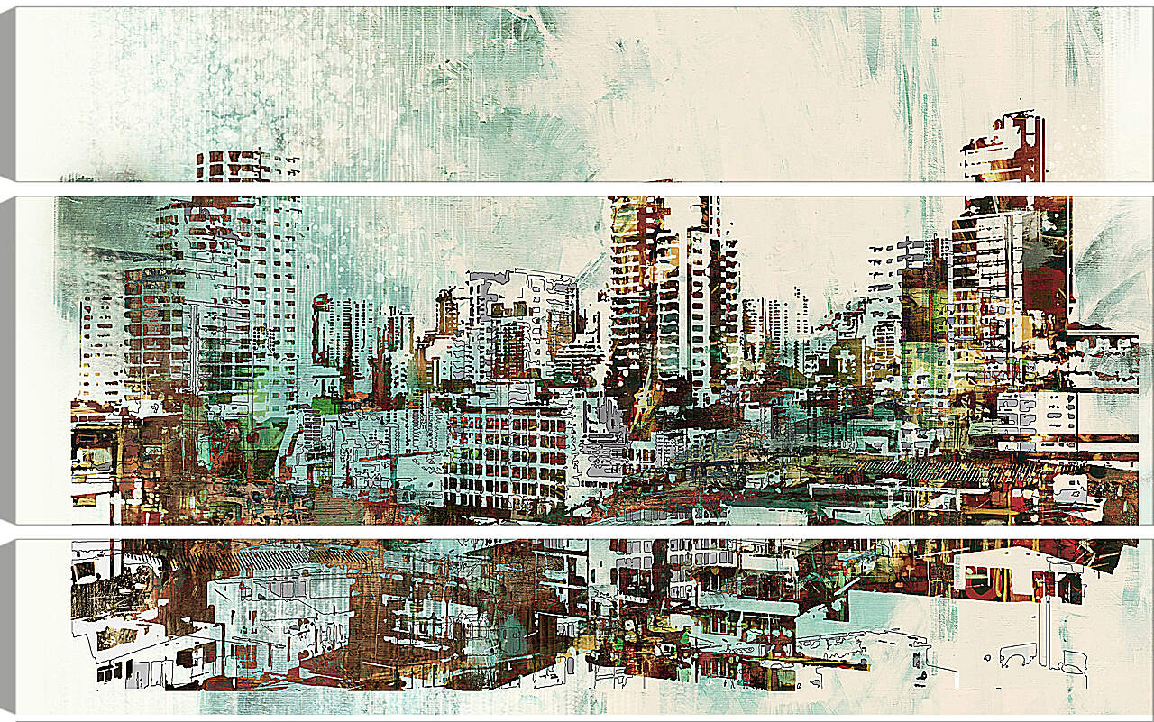 Модульная картина - ART Город