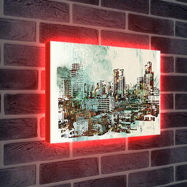 Лайтбокс световая панель - ART Город